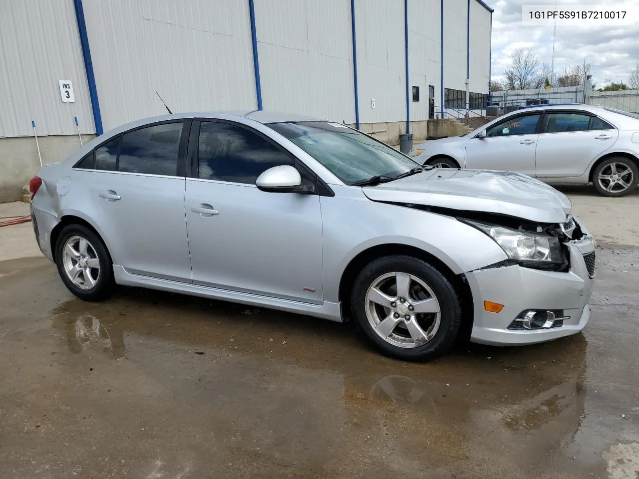 2011 Chevrolet Cruze Lt VIN: 1G1PF5S91B7210017 Lot: 78048144