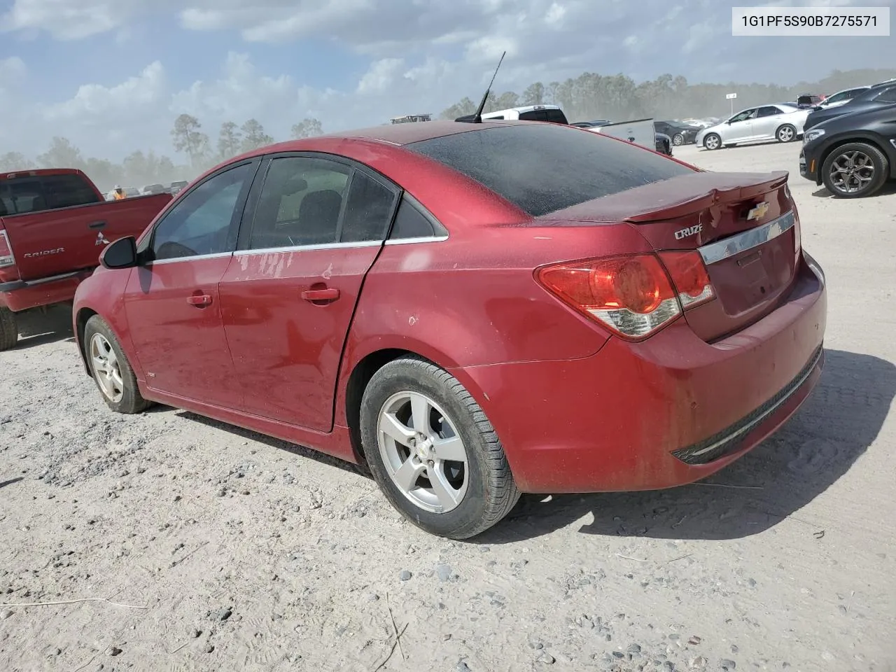 2011 Chevrolet Cruze Lt VIN: 1G1PF5S90B7275571 Lot: 78306904