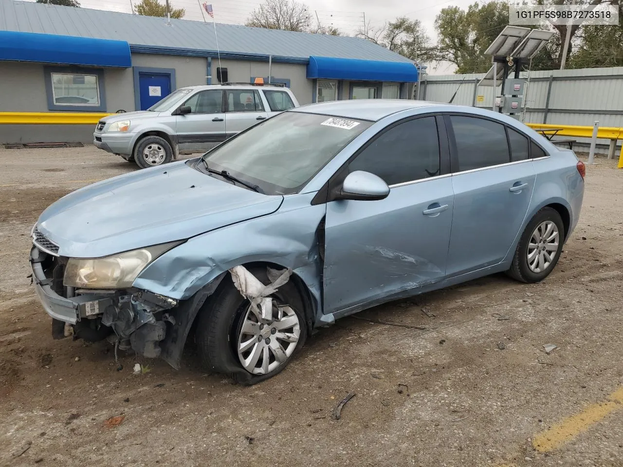 1G1PF5S98B7273518 2011 Chevrolet Cruze Lt