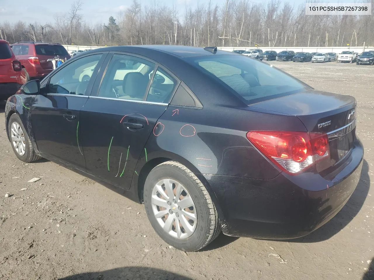 2011 Chevrolet Cruze Ls VIN: 1G1PC5SH5B7267398 Lot: 78636984