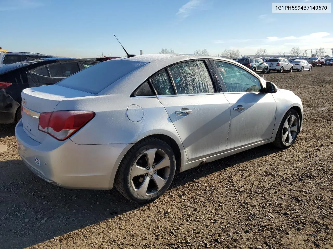 2011 Chevrolet Cruze Ltz VIN: 1G1PH5S94B7140670 Lot: 78750274