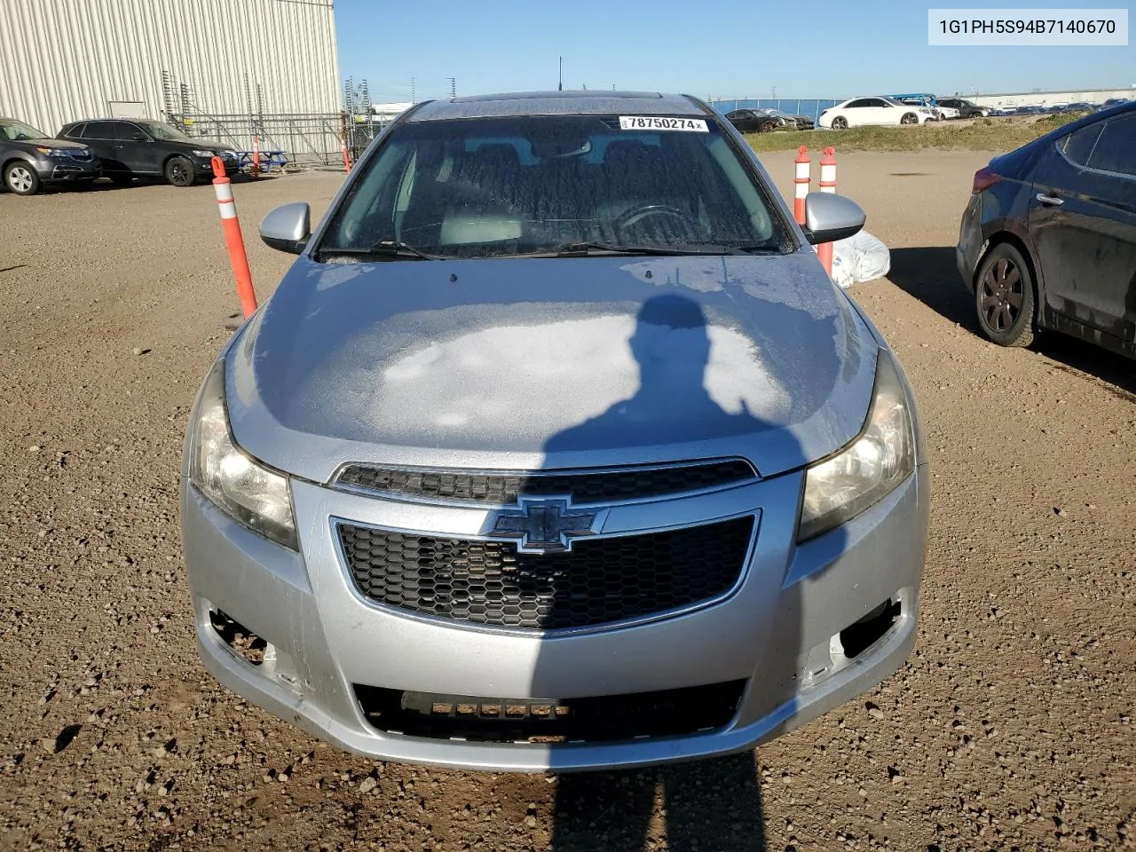 2011 Chevrolet Cruze Ltz VIN: 1G1PH5S94B7140670 Lot: 78750274