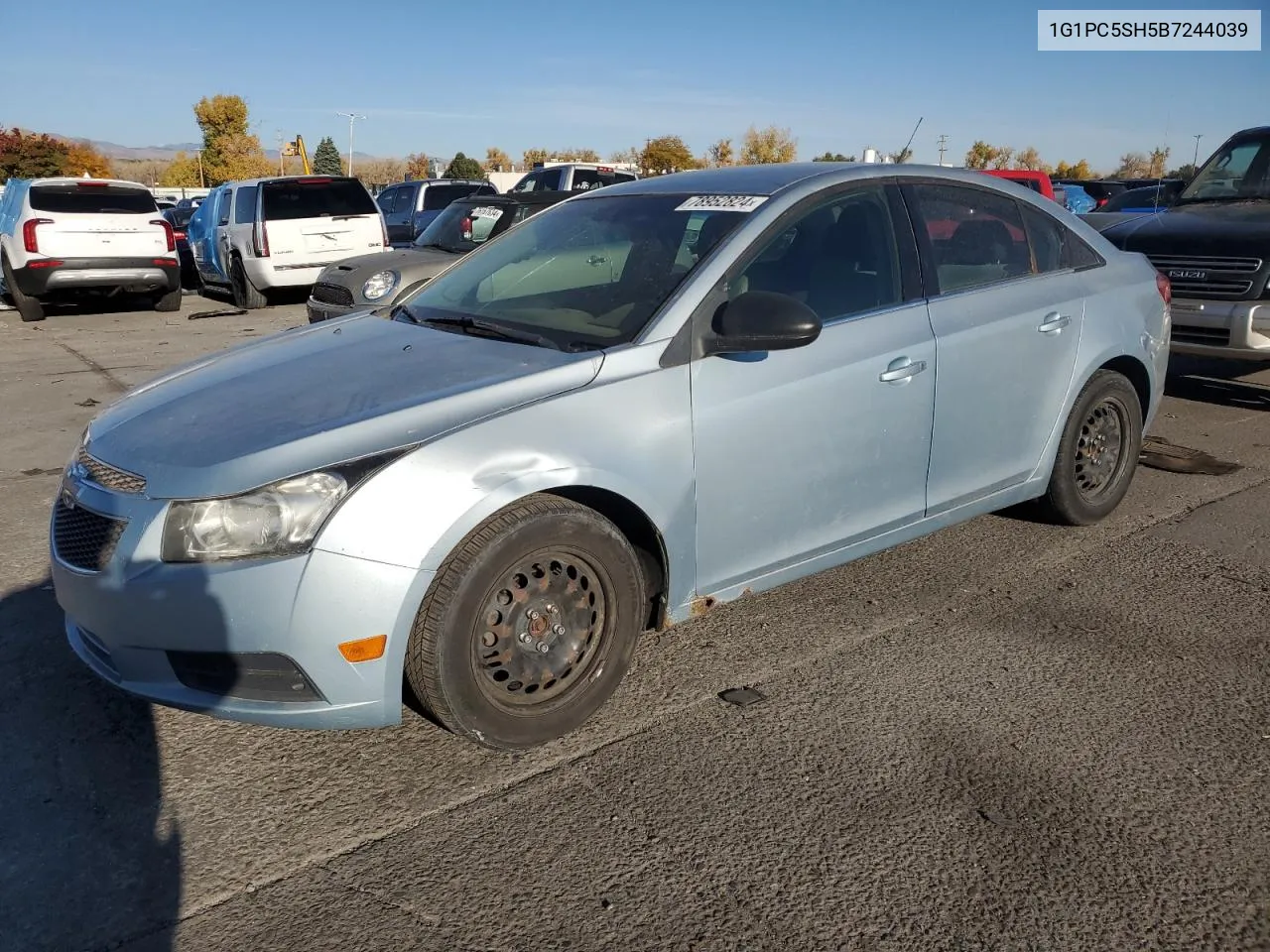 2011 Chevrolet Cruze Ls VIN: 1G1PC5SH5B7244039 Lot: 78952824