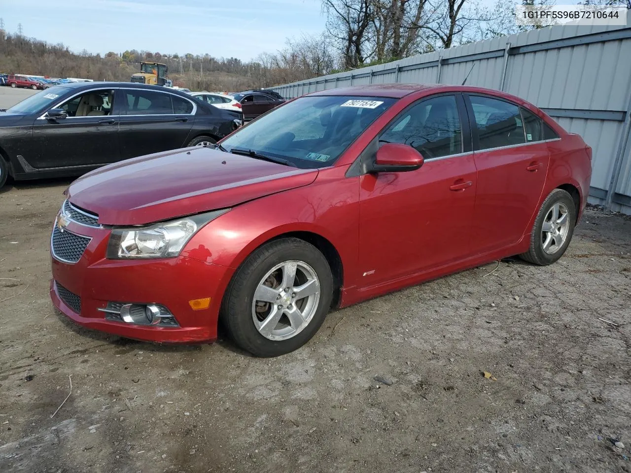 2011 Chevrolet Cruze Lt VIN: 1G1PF5S96B7210644 Lot: 79271574