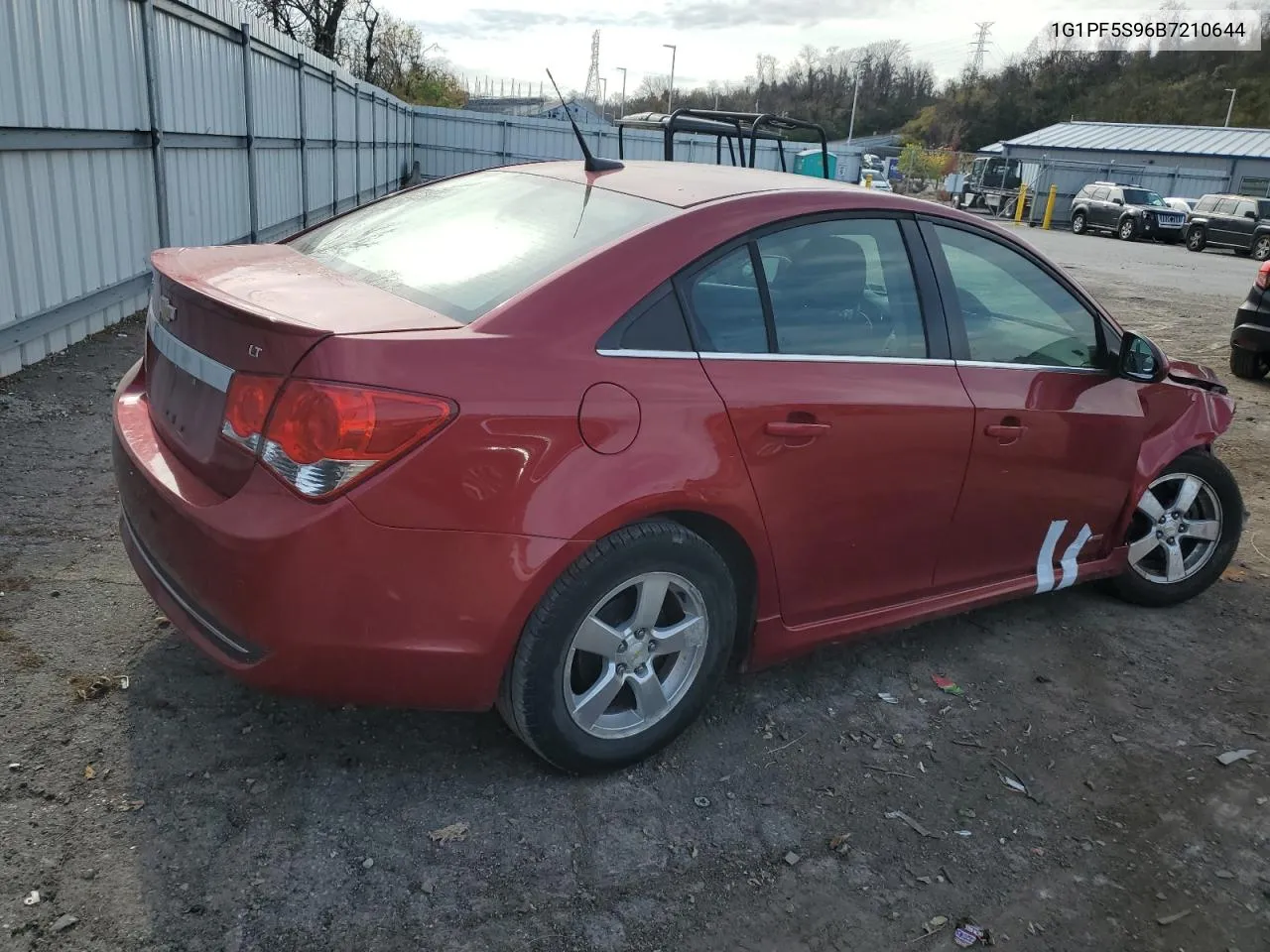 2011 Chevrolet Cruze Lt VIN: 1G1PF5S96B7210644 Lot: 79271574