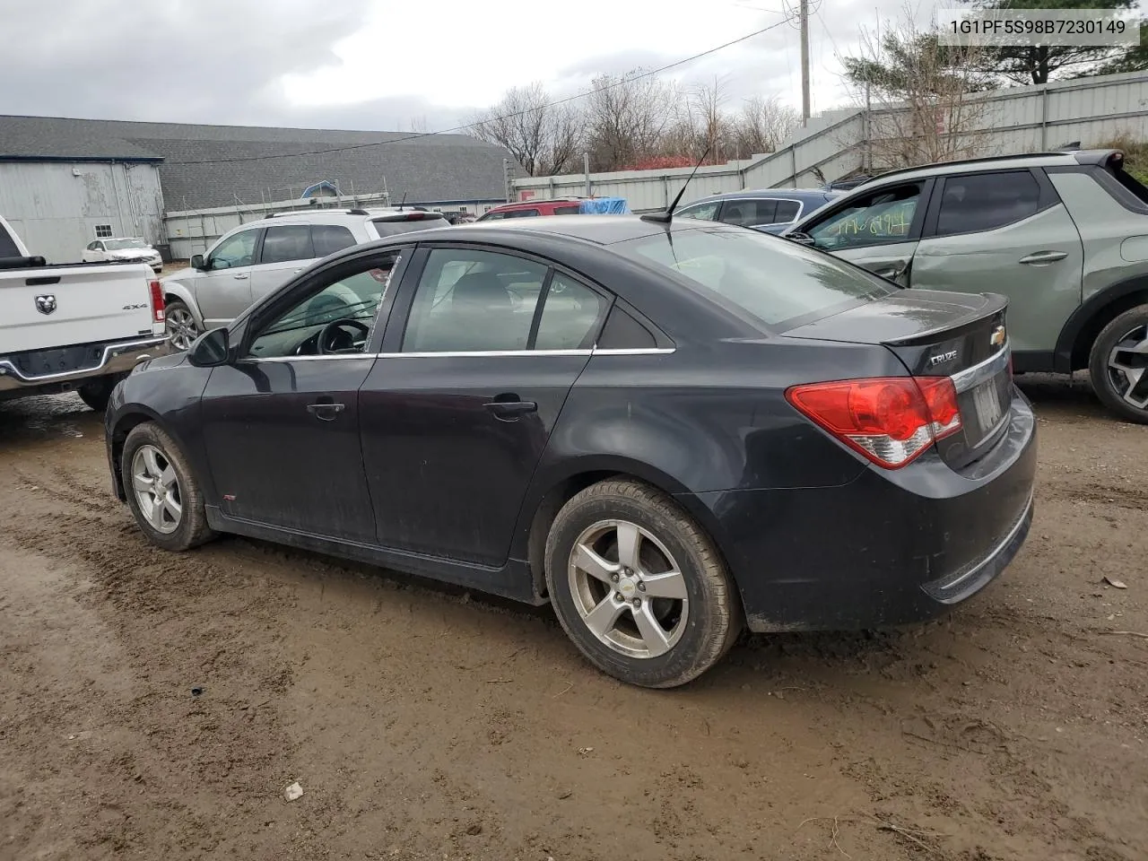 2011 Chevrolet Cruze Lt VIN: 1G1PF5S98B7230149 Lot: 79279084