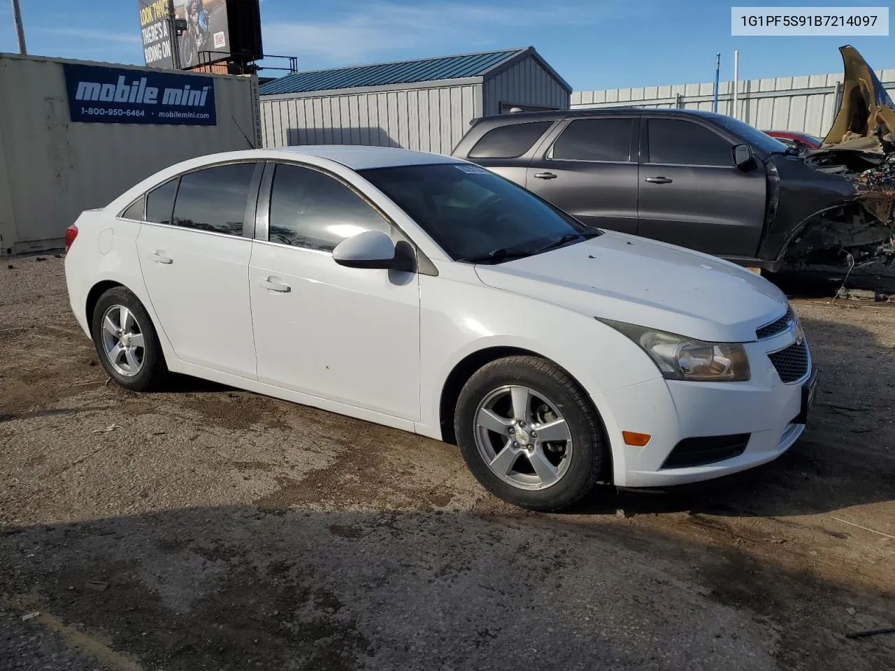 1G1PF5S91B7214097 2011 Chevrolet Cruze Lt