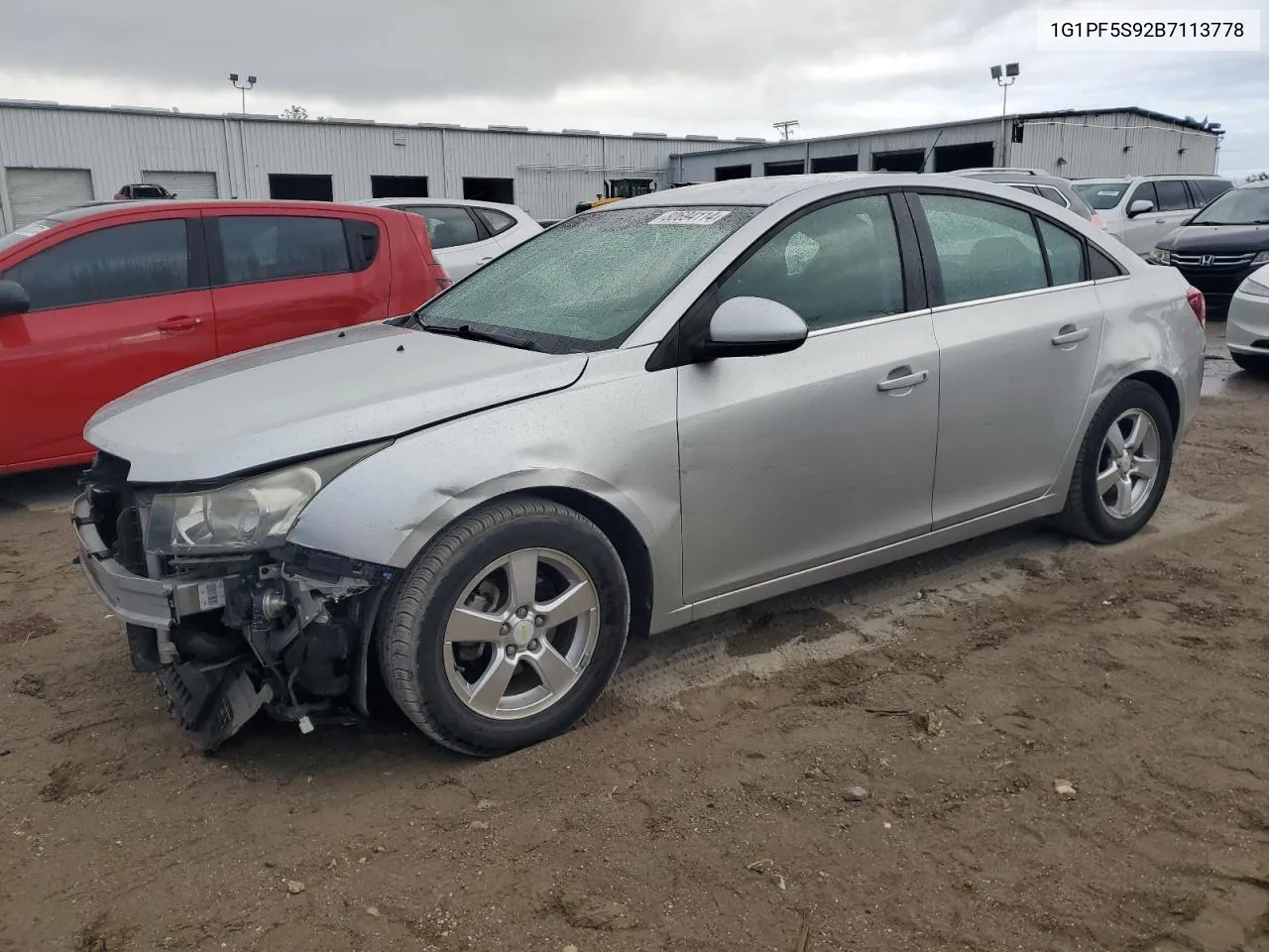 2011 Chevrolet Cruze Lt VIN: 1G1PF5S92B7113778 Lot: 80694114