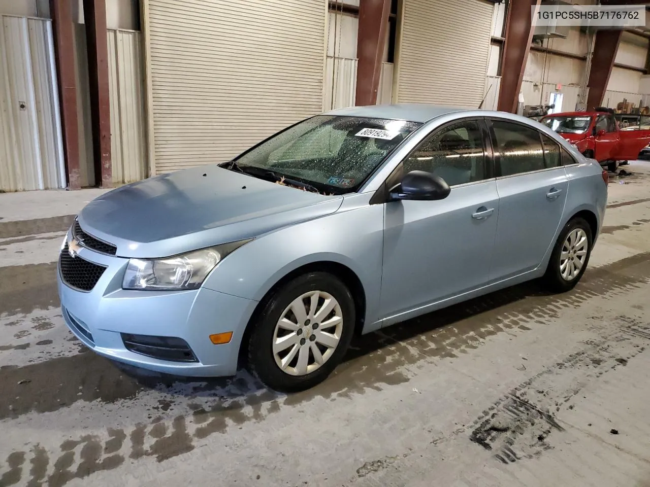 2011 Chevrolet Cruze Ls VIN: 1G1PC5SH5B7176762 Lot: 80919294