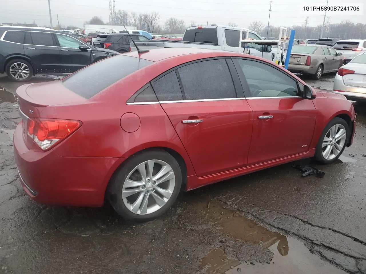 2011 Chevrolet Cruze Ltz VIN: 1G1PH5S90B7241706 Lot: 80981854