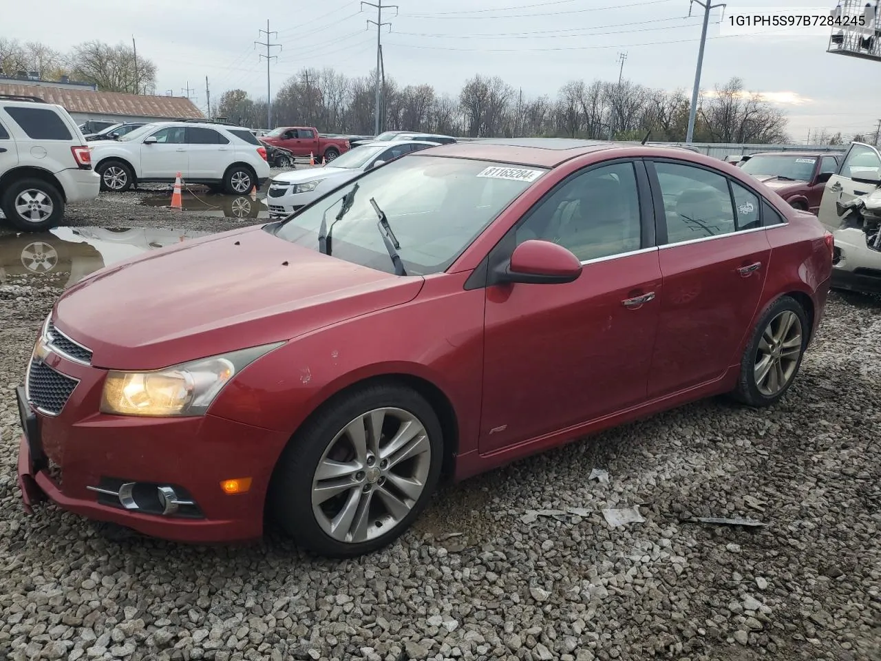 2011 Chevrolet Cruze Ltz VIN: 1G1PH5S97B7284245 Lot: 81165284