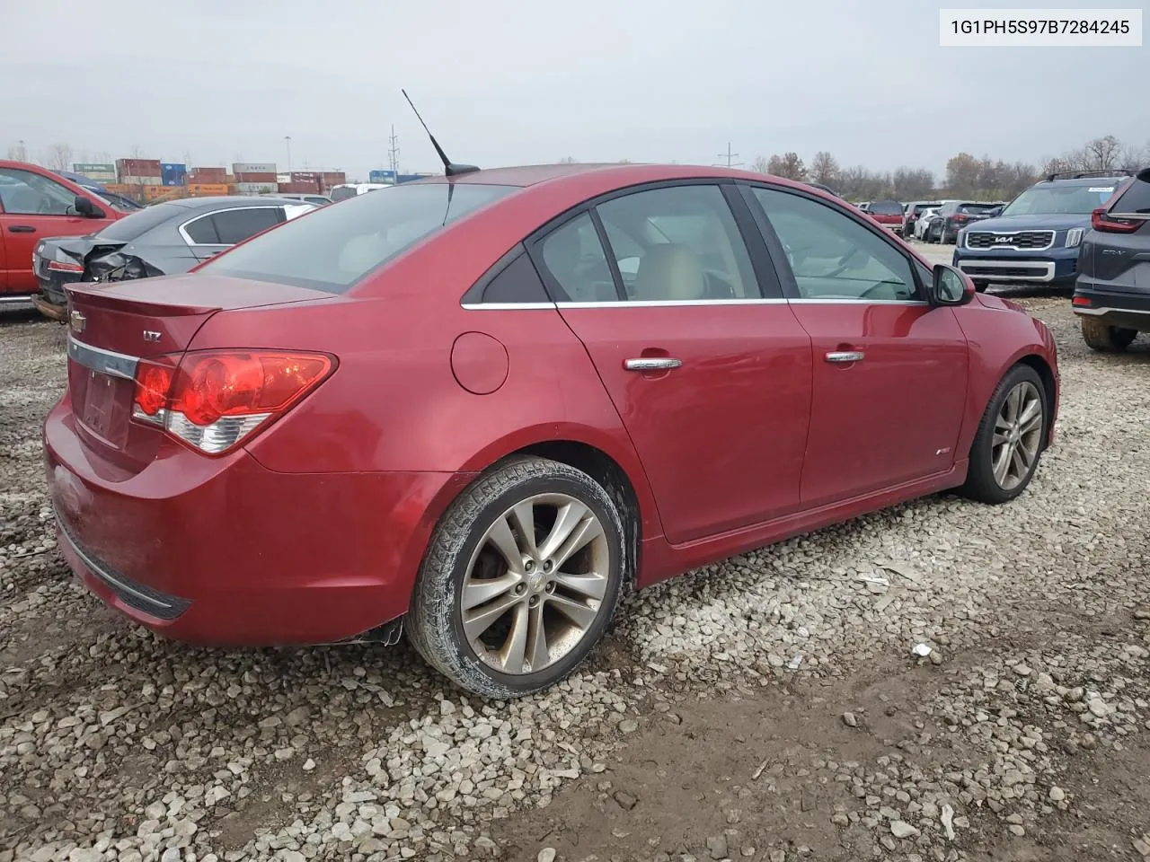 2011 Chevrolet Cruze Ltz VIN: 1G1PH5S97B7284245 Lot: 81165284