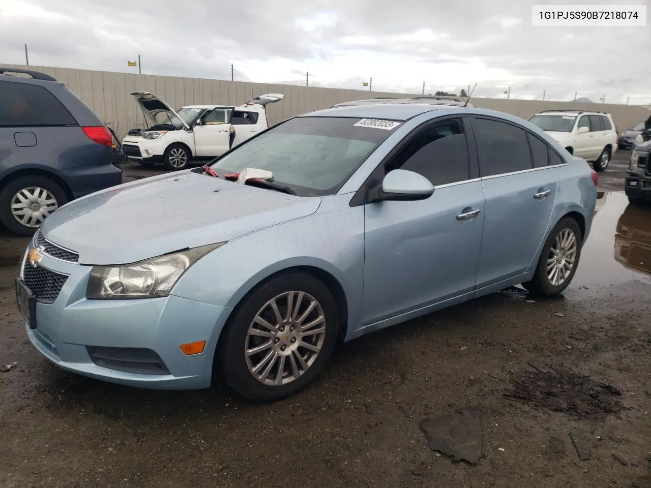 2011 Chevrolet Cruze Eco VIN: 1G1PJ5S90B7218074 Lot: 82882033