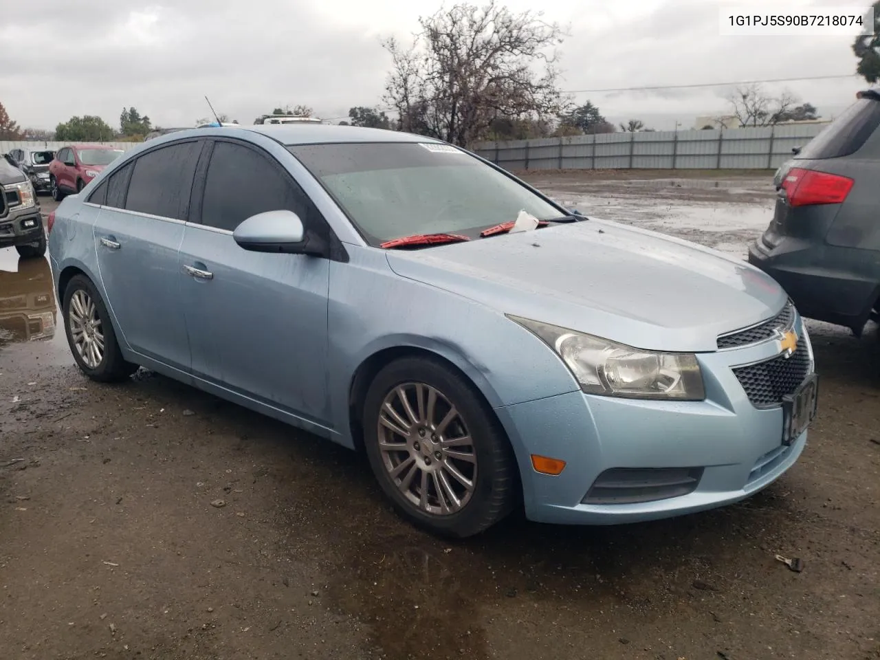 2011 Chevrolet Cruze Eco VIN: 1G1PJ5S90B7218074 Lot: 82882033