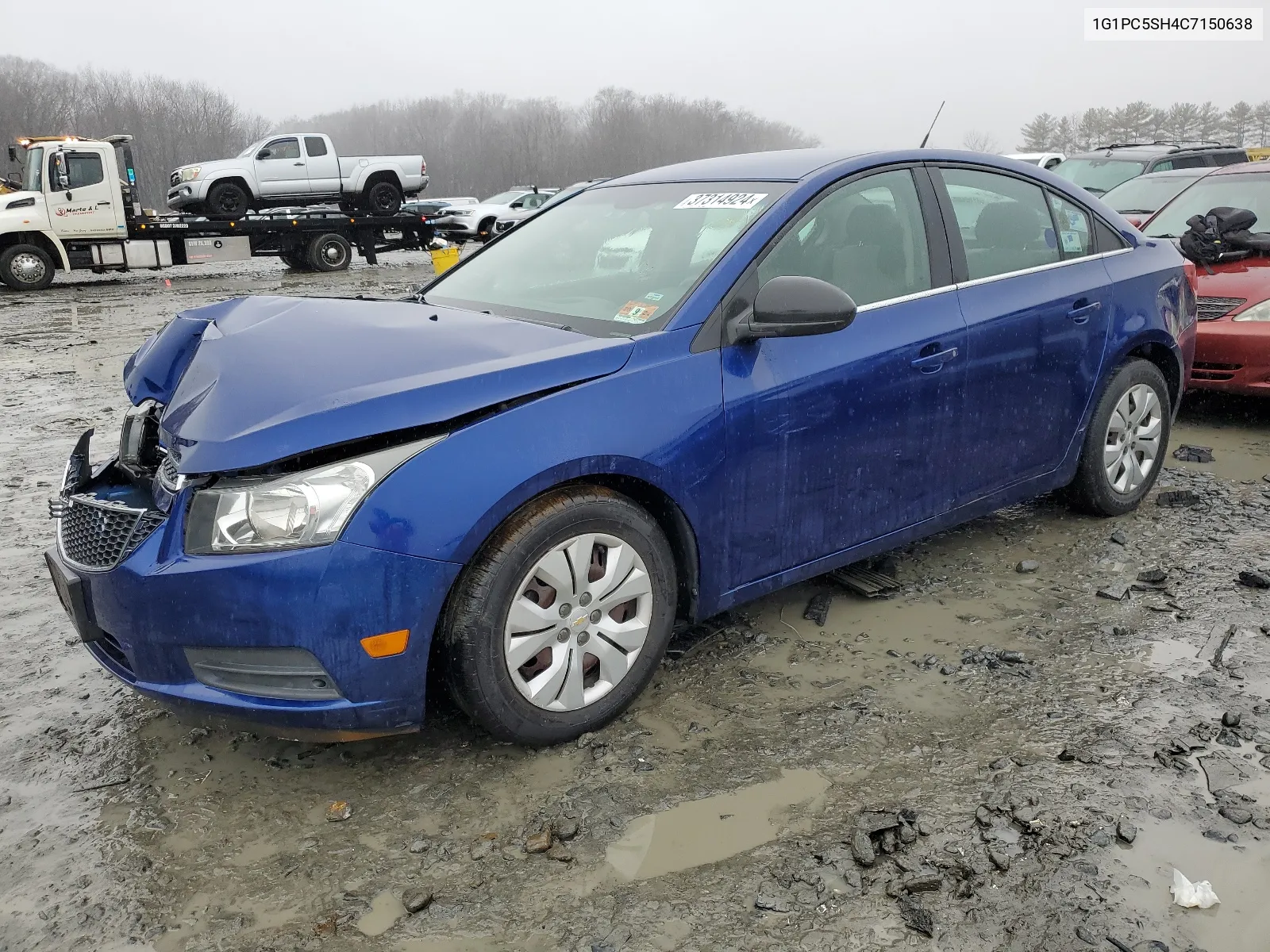 2012 Chevrolet Cruze Ls VIN: 1G1PC5SH4C7150638 Lot: 37314924