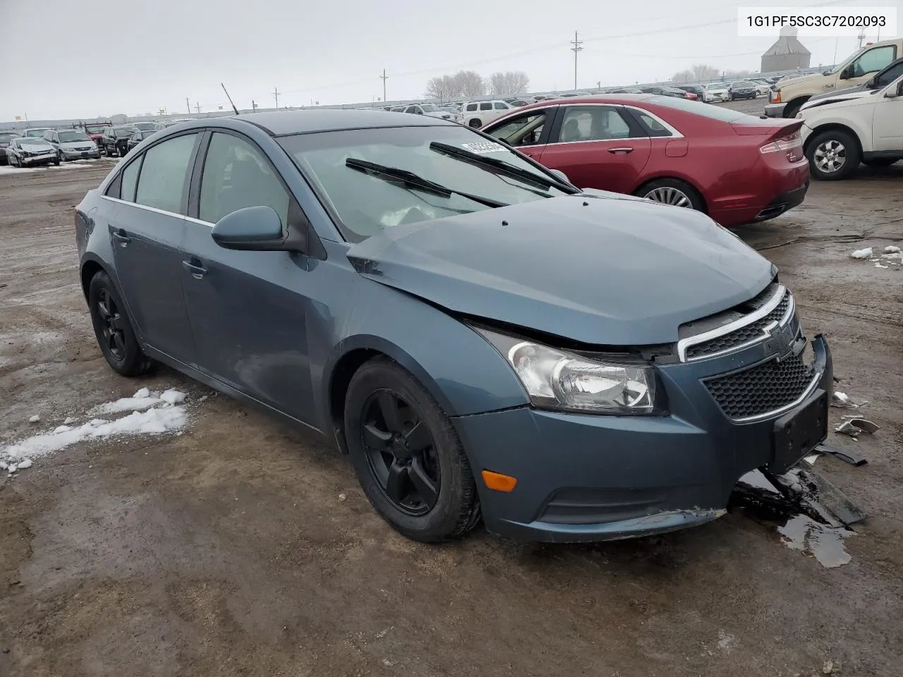 2012 Chevrolet Cruze Lt VIN: 1G1PF5SC3C7202093 Lot: 40232564