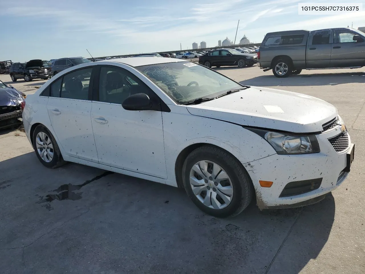 1G1PC5SH7C7316375 2012 Chevrolet Cruze Ls