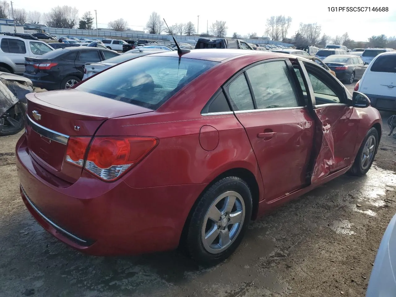 2012 Chevrolet Cruze Lt VIN: 1G1PF5SC5C7146688 Lot: 41437554