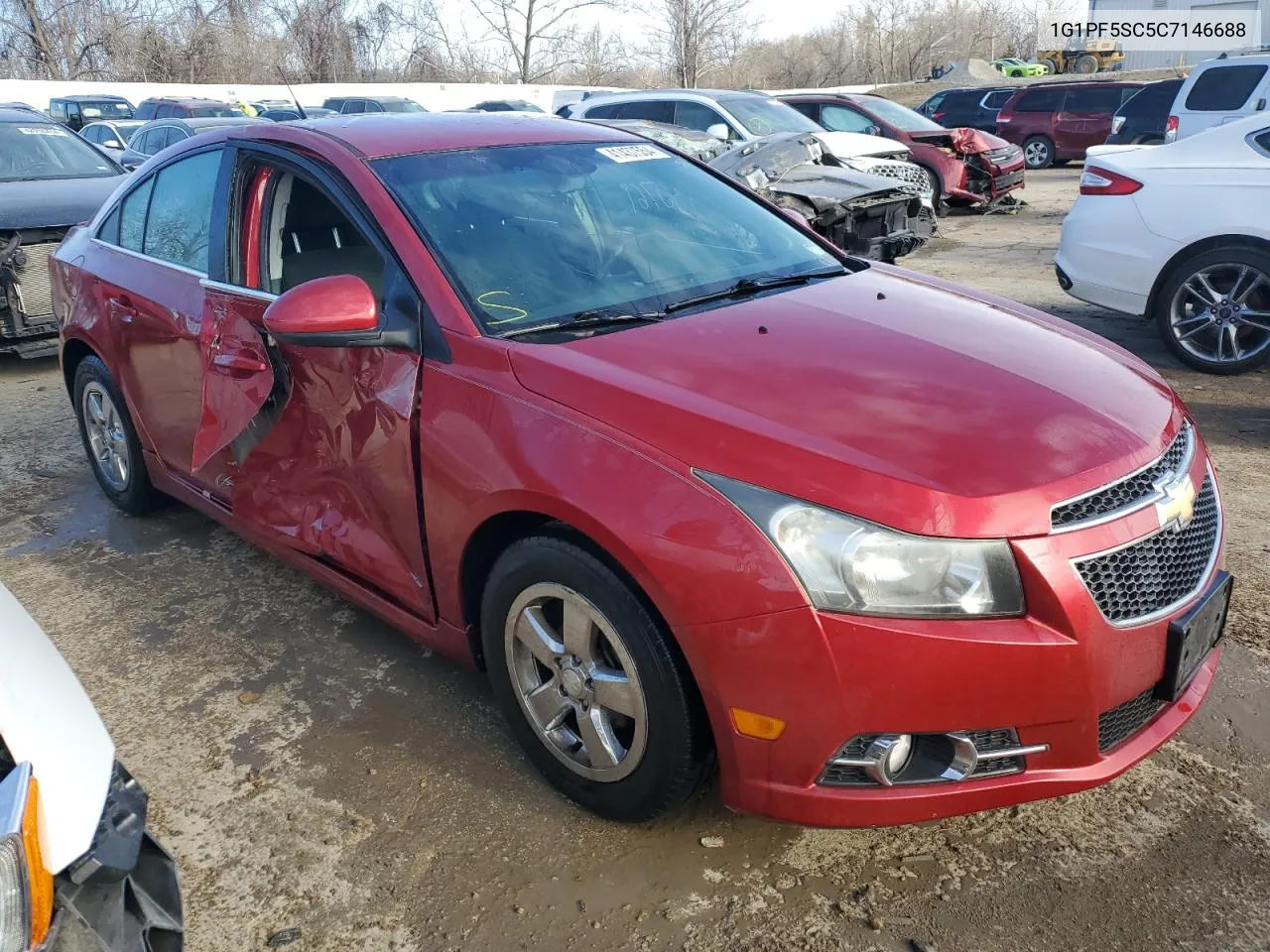 2012 Chevrolet Cruze Lt VIN: 1G1PF5SC5C7146688 Lot: 41437554