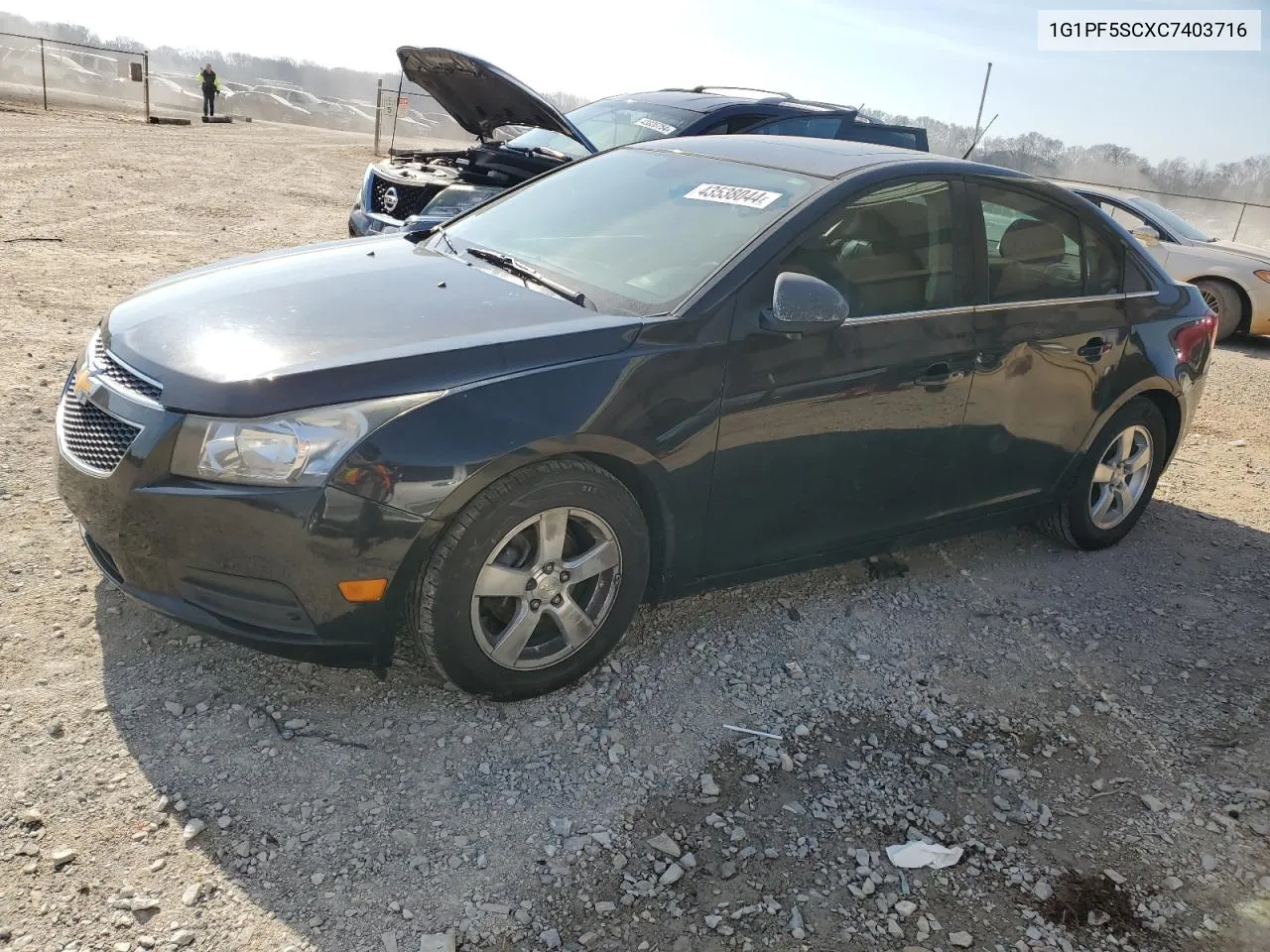 1G1PF5SCXC7403716 2012 Chevrolet Cruze Lt