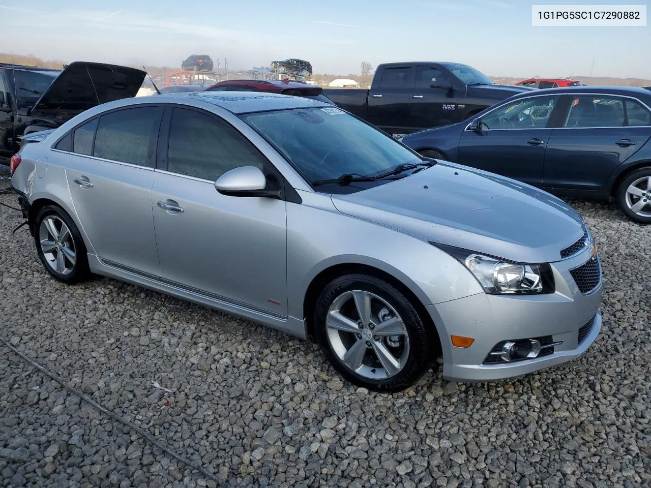 2012 Chevrolet Cruze Lt VIN: 1G1PG5SC1C7290882 Lot: 43761274