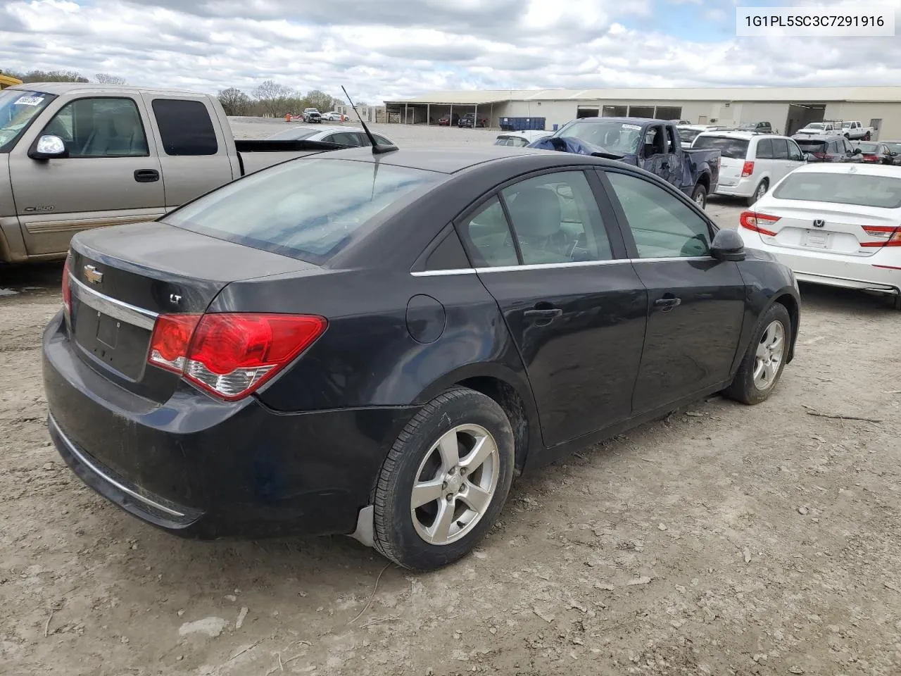 2012 Chevrolet Cruze Lt VIN: 1G1PL5SC3C7291916 Lot: 49804094