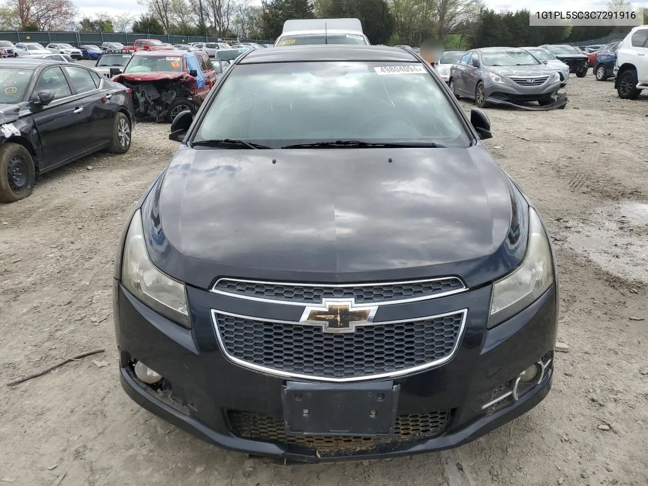 1G1PL5SC3C7291916 2012 Chevrolet Cruze Lt