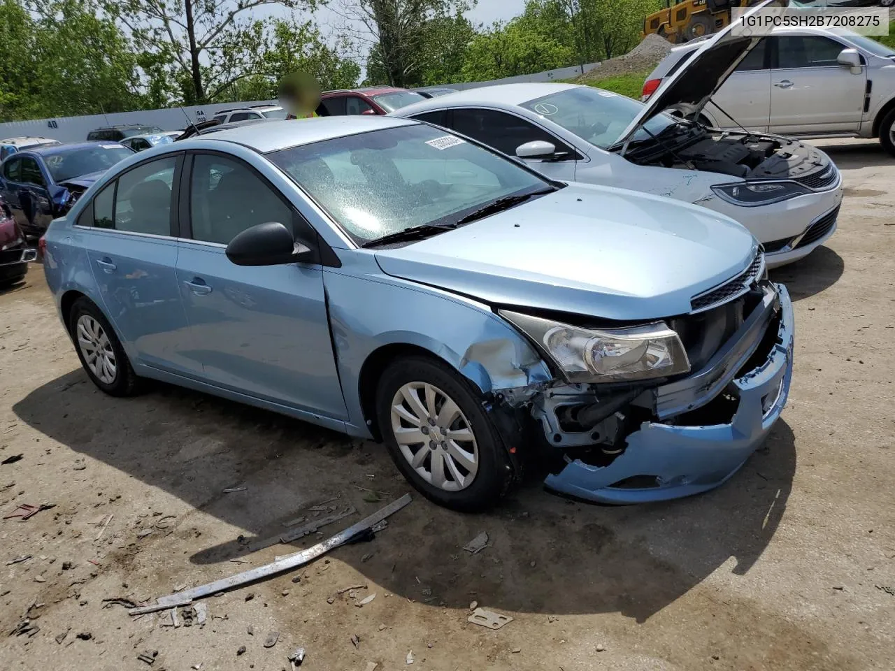 2011 Chevrolet Cruze Ls VIN: 1G1PC5SH2B7208275 Lot: 53053324