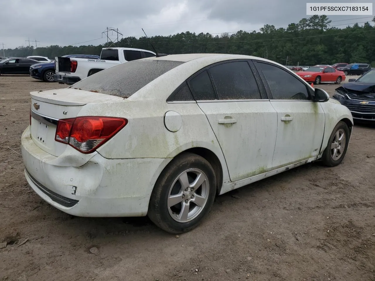 2012 Chevrolet Cruze Lt VIN: 1G1PF5SCXC7183154 Lot: 53091194