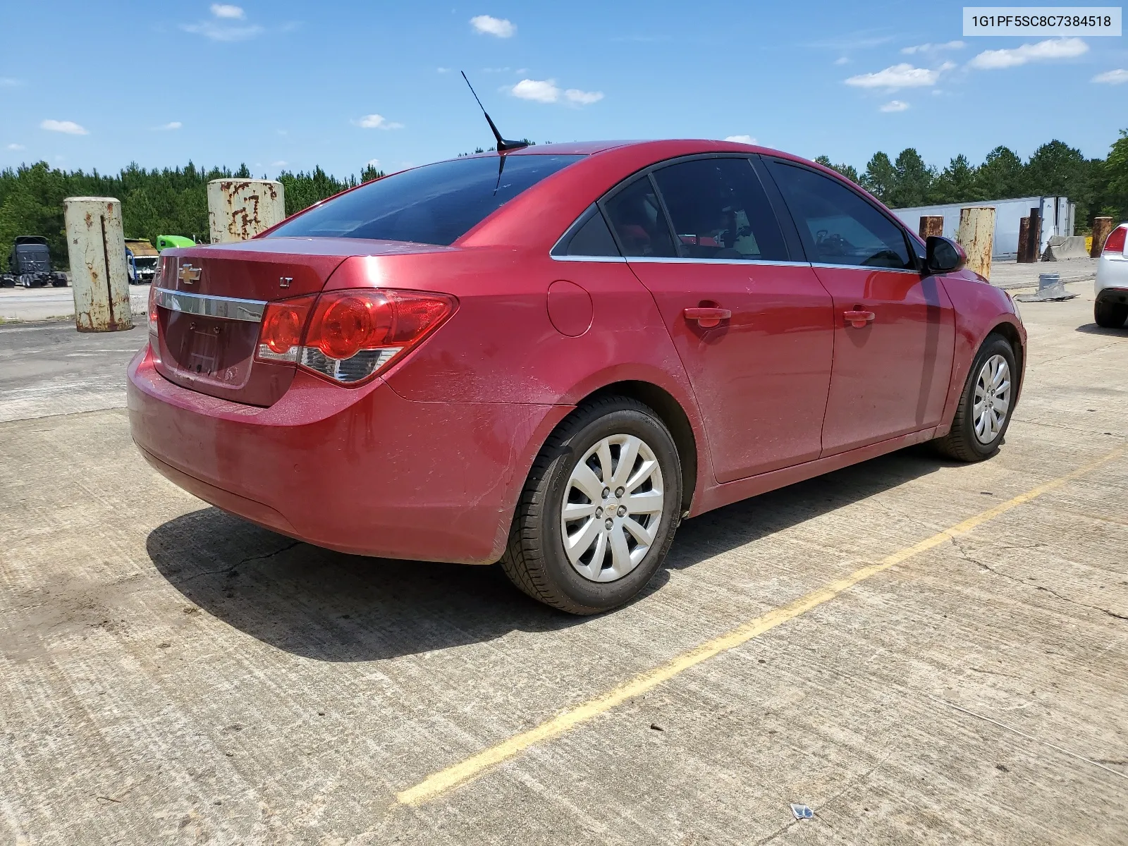 1G1PF5SC8C7384518 2012 Chevrolet Cruze Lt