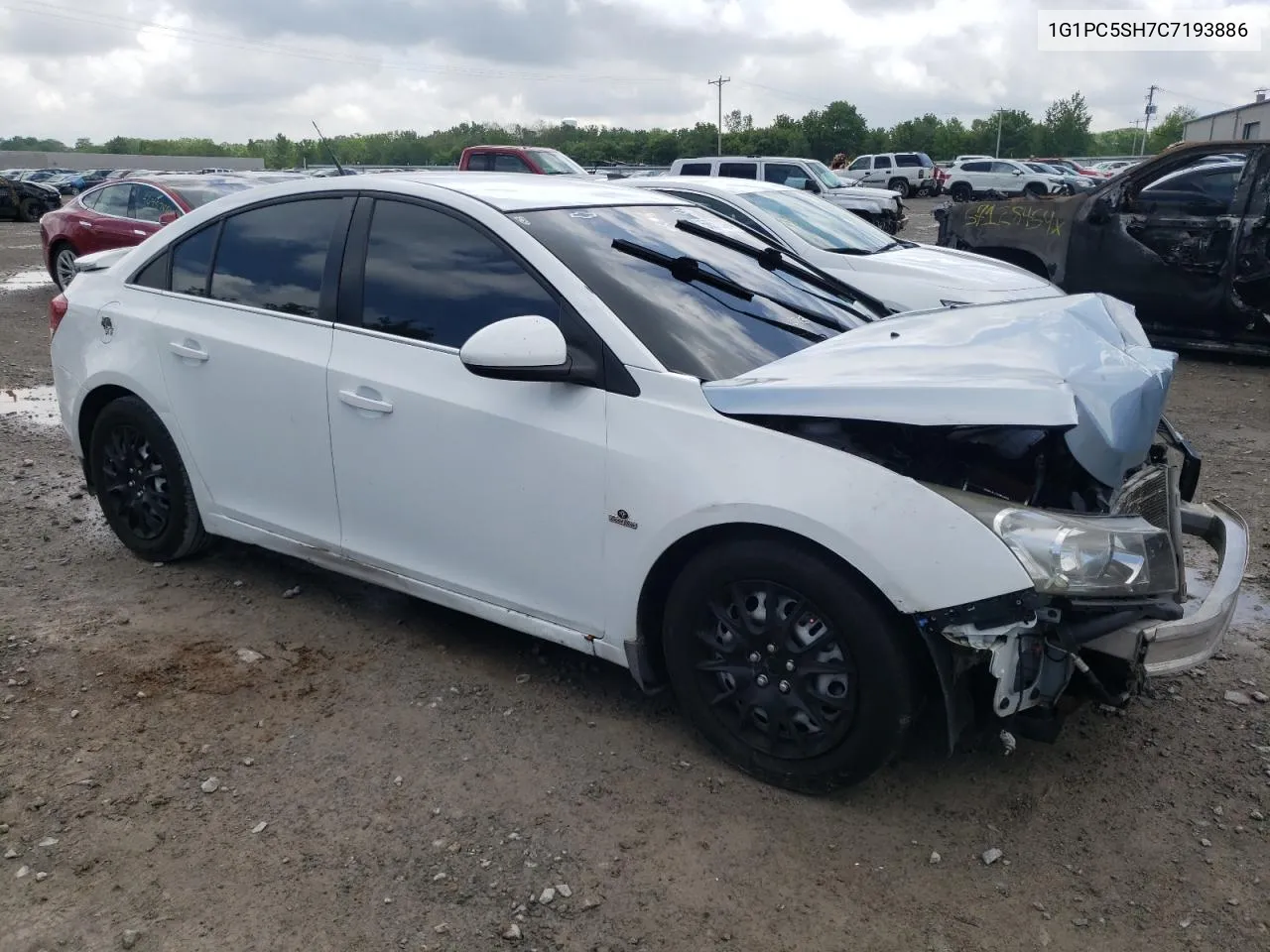 2012 Chevrolet Cruze Ls VIN: 1G1PC5SH7C7193886 Lot: 56572324