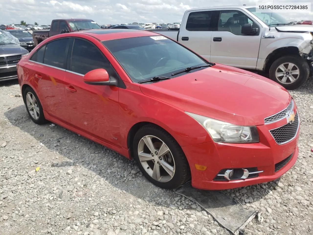 2012 Chevrolet Cruze Lt VIN: 1G1PG5SC1C7284385 Lot: 57552934