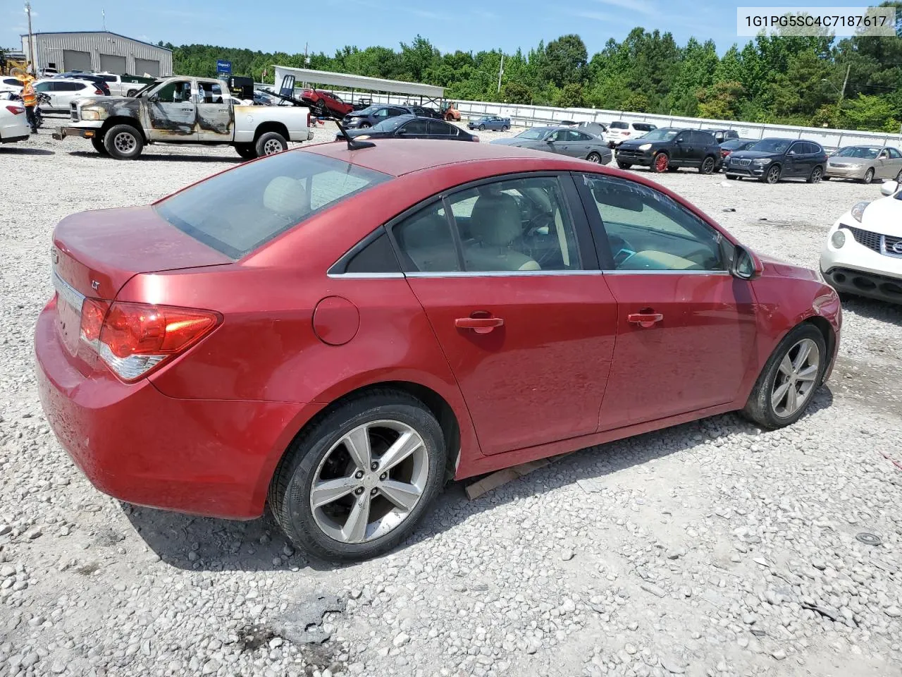 2012 Chevrolet Cruze Lt VIN: 1G1PG5SC4C7187617 Lot: 58792114