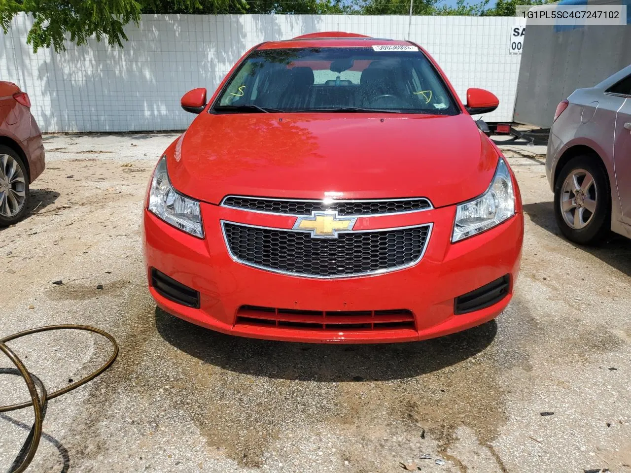 2012 Chevrolet Cruze Lt VIN: 1G1PL5SC4C7247102 Lot: 58858093