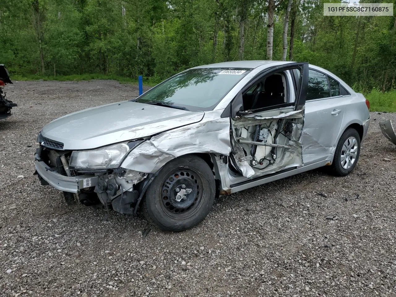 1G1PF5SC8C7160875 2012 Chevrolet Cruze Lt