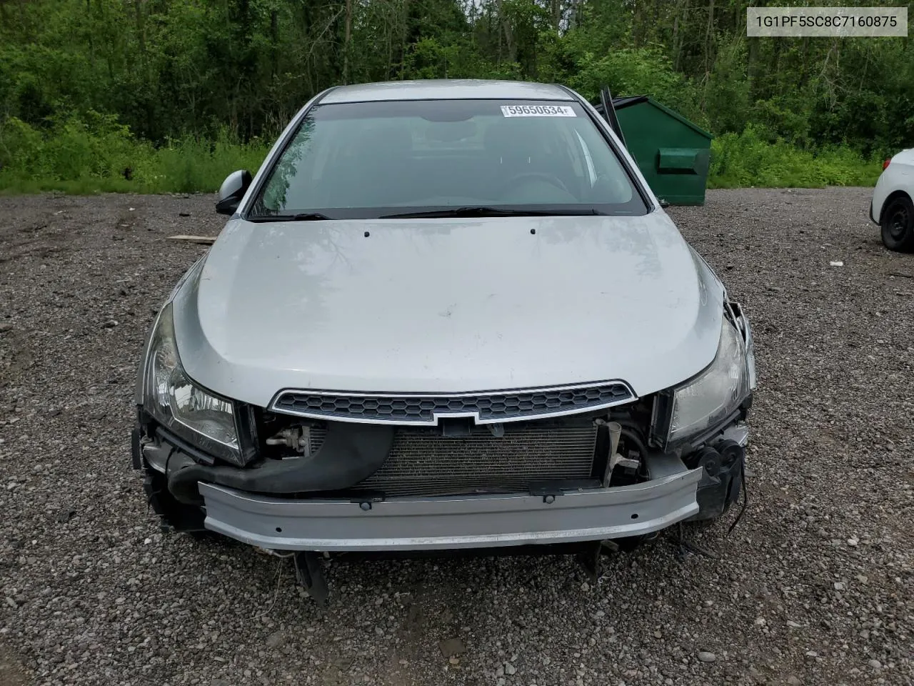 1G1PF5SC8C7160875 2012 Chevrolet Cruze Lt