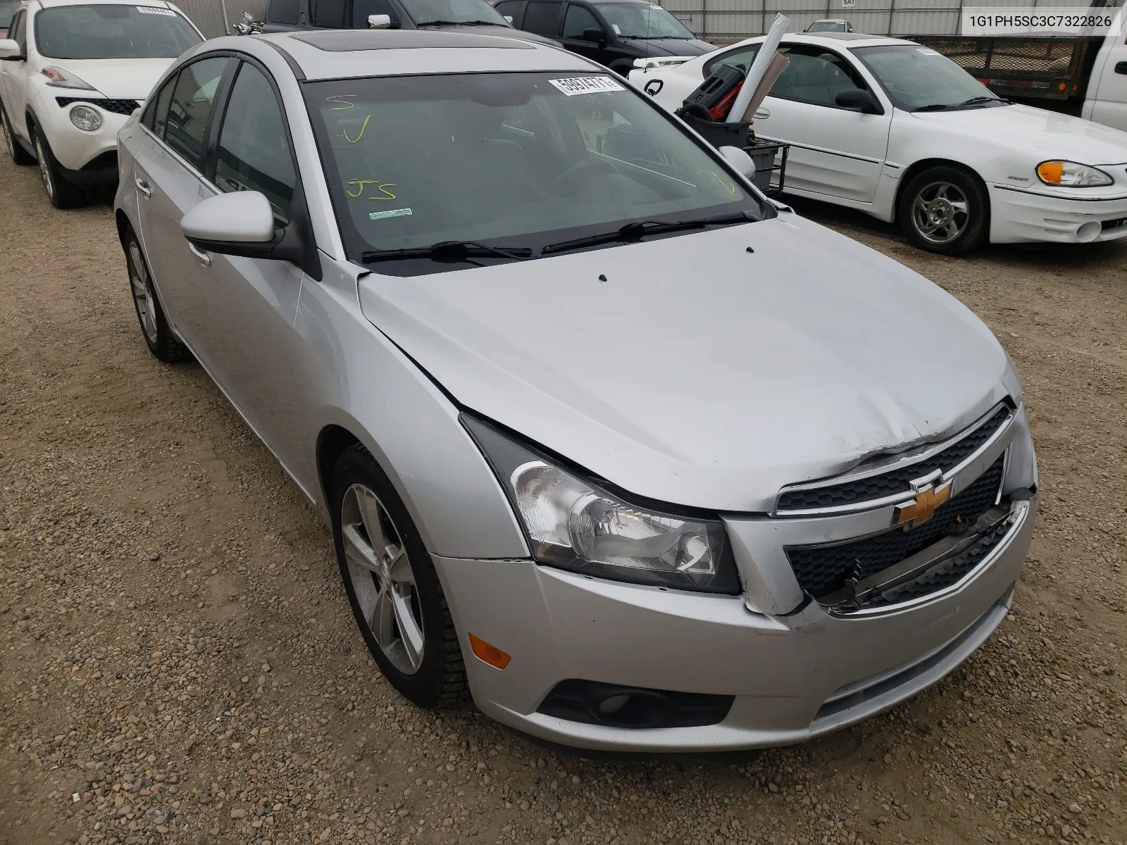 2012 Chevrolet Cruze Ltz VIN: 1G1PH5SC3C7322826 Lot: 59974771