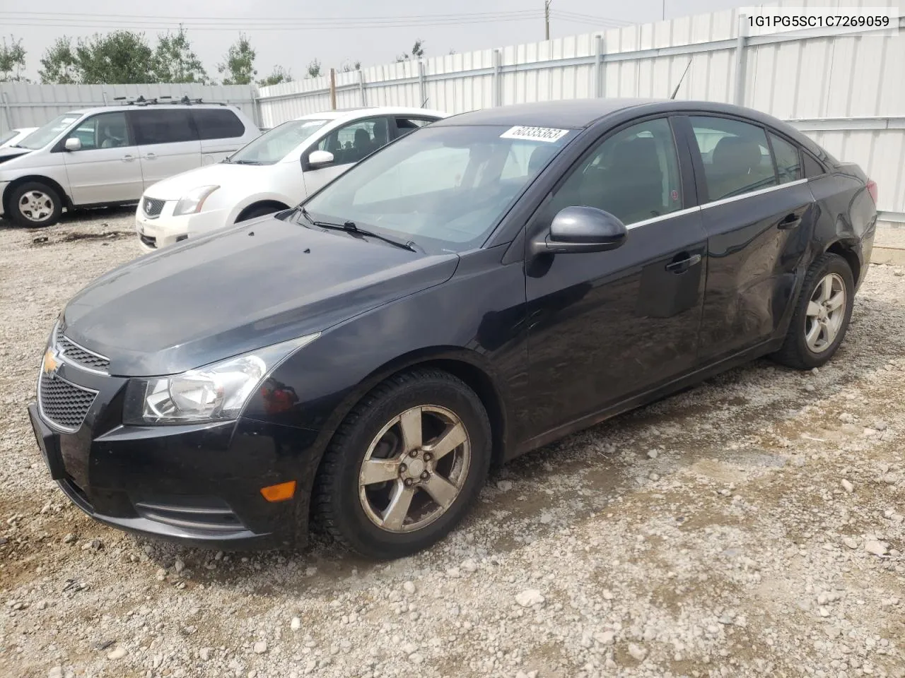 2012 Chevrolet Cruze Lt VIN: 1G1PG5SC1C7269059 Lot: 60335363