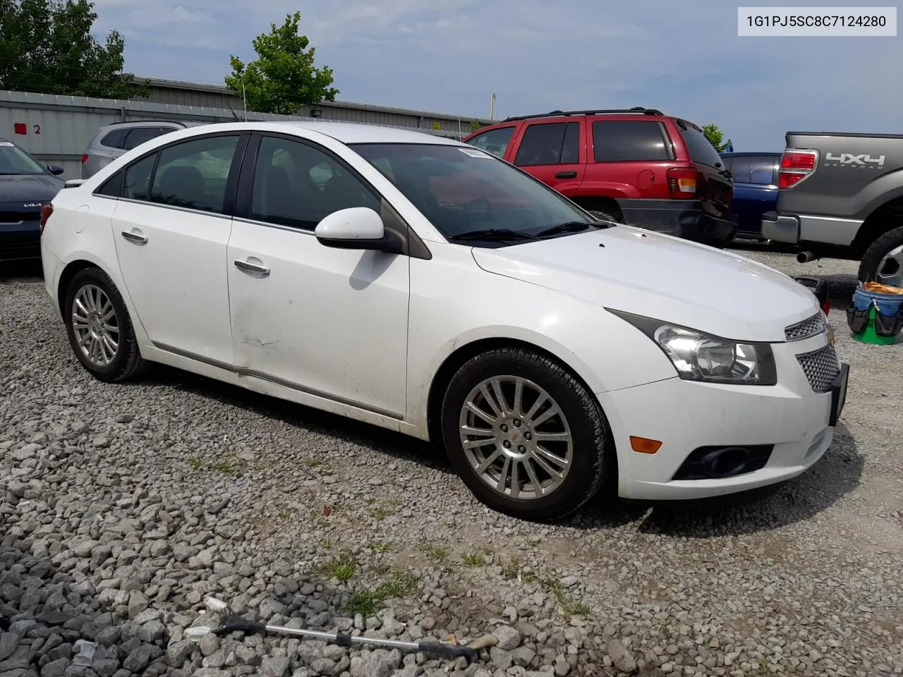 2012 Chevrolet Cruze Eco VIN: 1G1PJ5SC8C7124280 Lot: 60665214