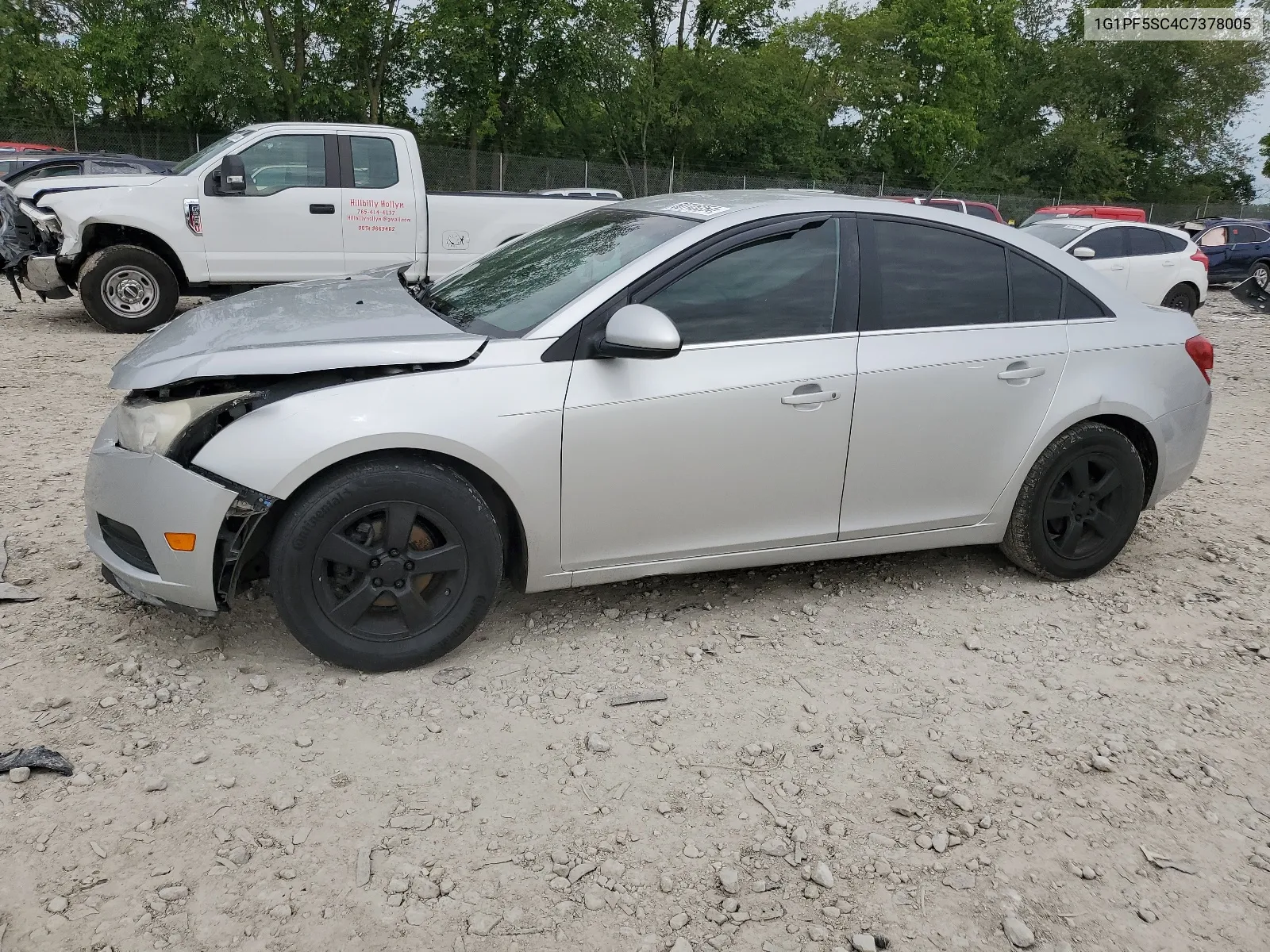 2012 Chevrolet Cruze Lt VIN: 1G1PF5SC4C7378005 Lot: 60745254