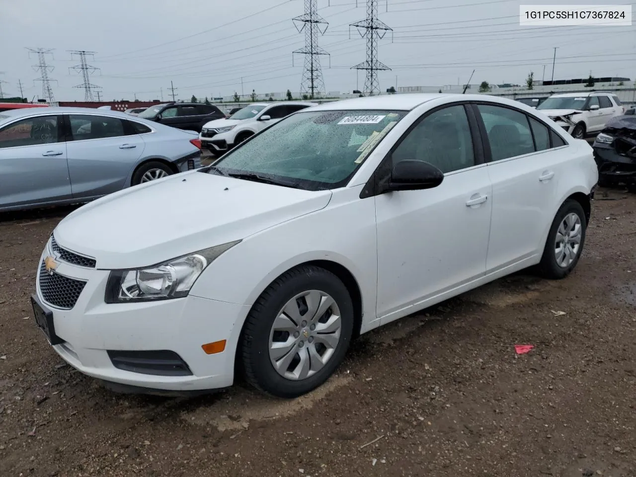 2012 Chevrolet Cruze Ls VIN: 1G1PC5SH1C7367824 Lot: 60844804