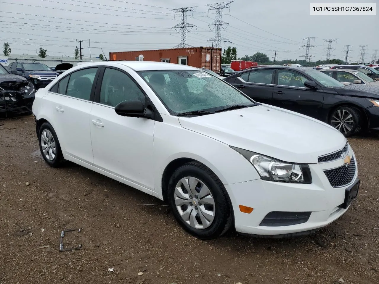 2012 Chevrolet Cruze Ls VIN: 1G1PC5SH1C7367824 Lot: 60844804