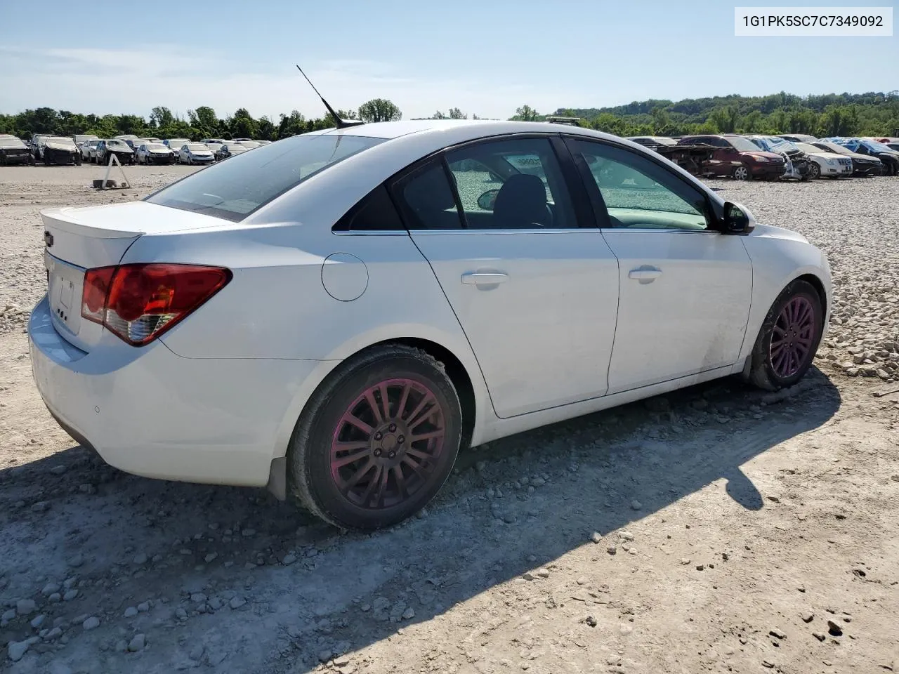 2012 Chevrolet Cruze Eco VIN: 1G1PK5SC7C7349092 Lot: 61213864