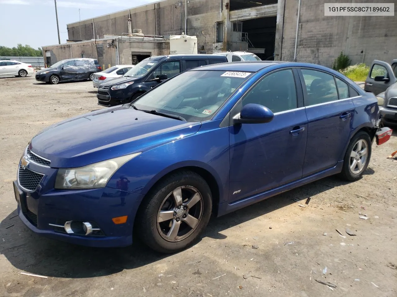 1G1PF5SC8C7189602 2012 Chevrolet Cruze Lt