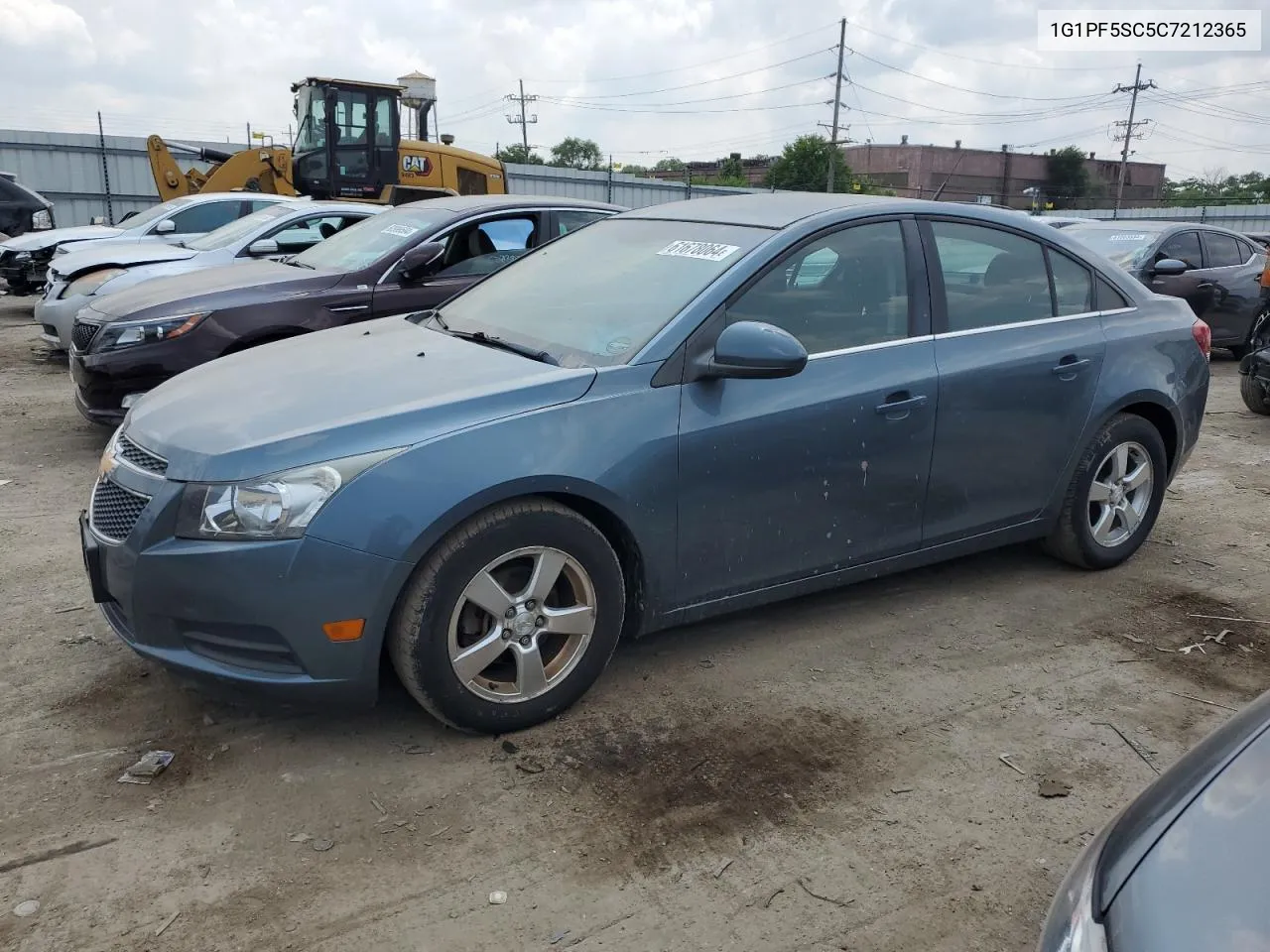 2012 Chevrolet Cruze Lt VIN: 1G1PF5SC5C7212365 Lot: 61678064