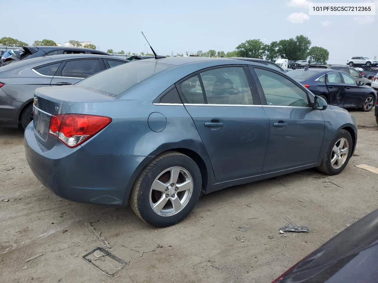 2012 Chevrolet Cruze Lt VIN: 1G1PF5SC5C7212365 Lot: 61678064