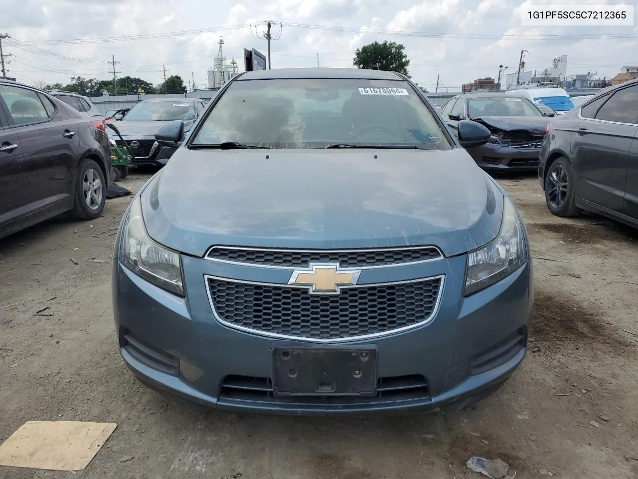 2012 Chevrolet Cruze Lt VIN: 1G1PF5SC5C7212365 Lot: 61678064