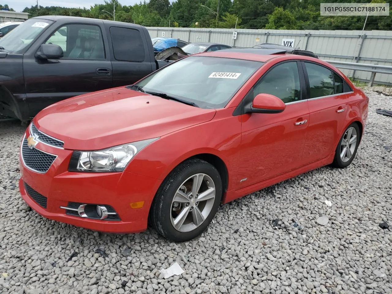 1G1PG5SC1C7188174 2012 Chevrolet Cruze Lt