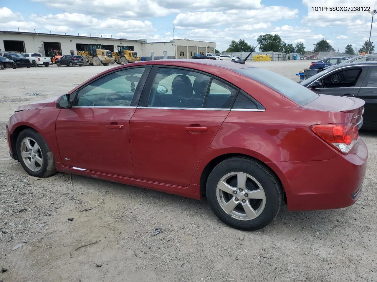 2012 Chevrolet Cruze Lt VIN: 1G1PF5SCXC7238122 Lot: 63603284