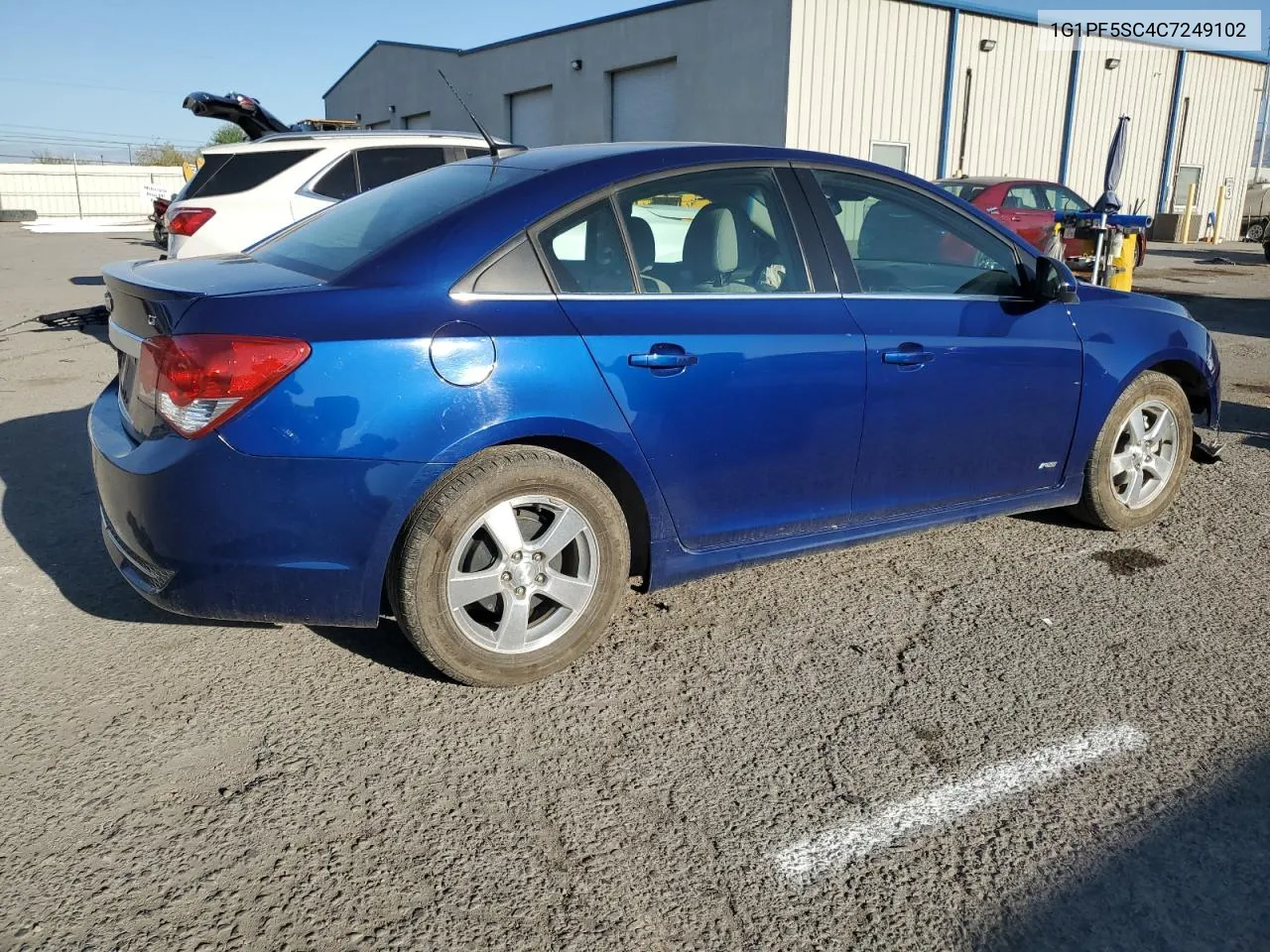 1G1PF5SC4C7249102 2012 Chevrolet Cruze Lt